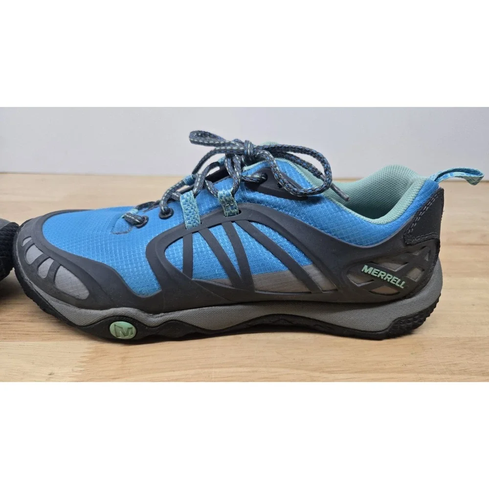 Merrell Women's Proterra Vim Sea Shore Teal/Grey Hiking Shoes Sz 8.5